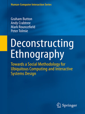cover image of Deconstructing Ethnography
